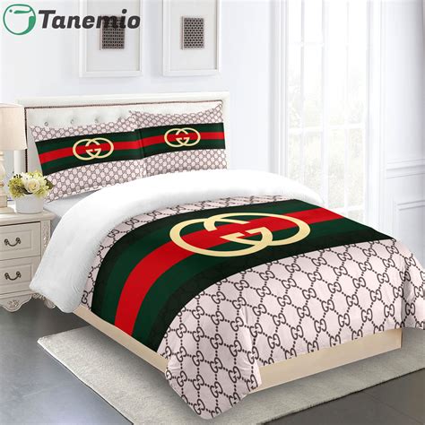 cheap gucci bed covers|Gucci bed comforter set.